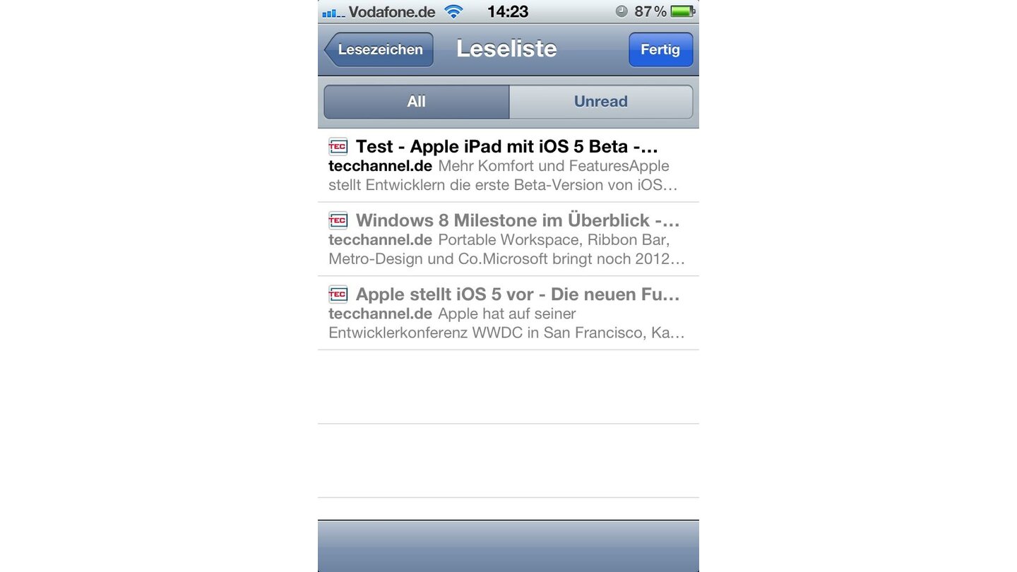Apple iOS5 - Die Neuerungen im Überblick