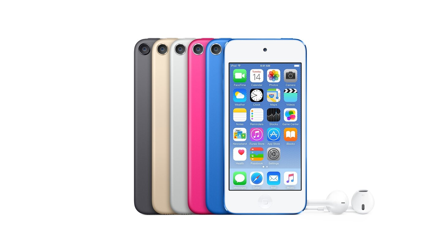 Apple iPod Touch 6GVerschiedene Farbvarianten