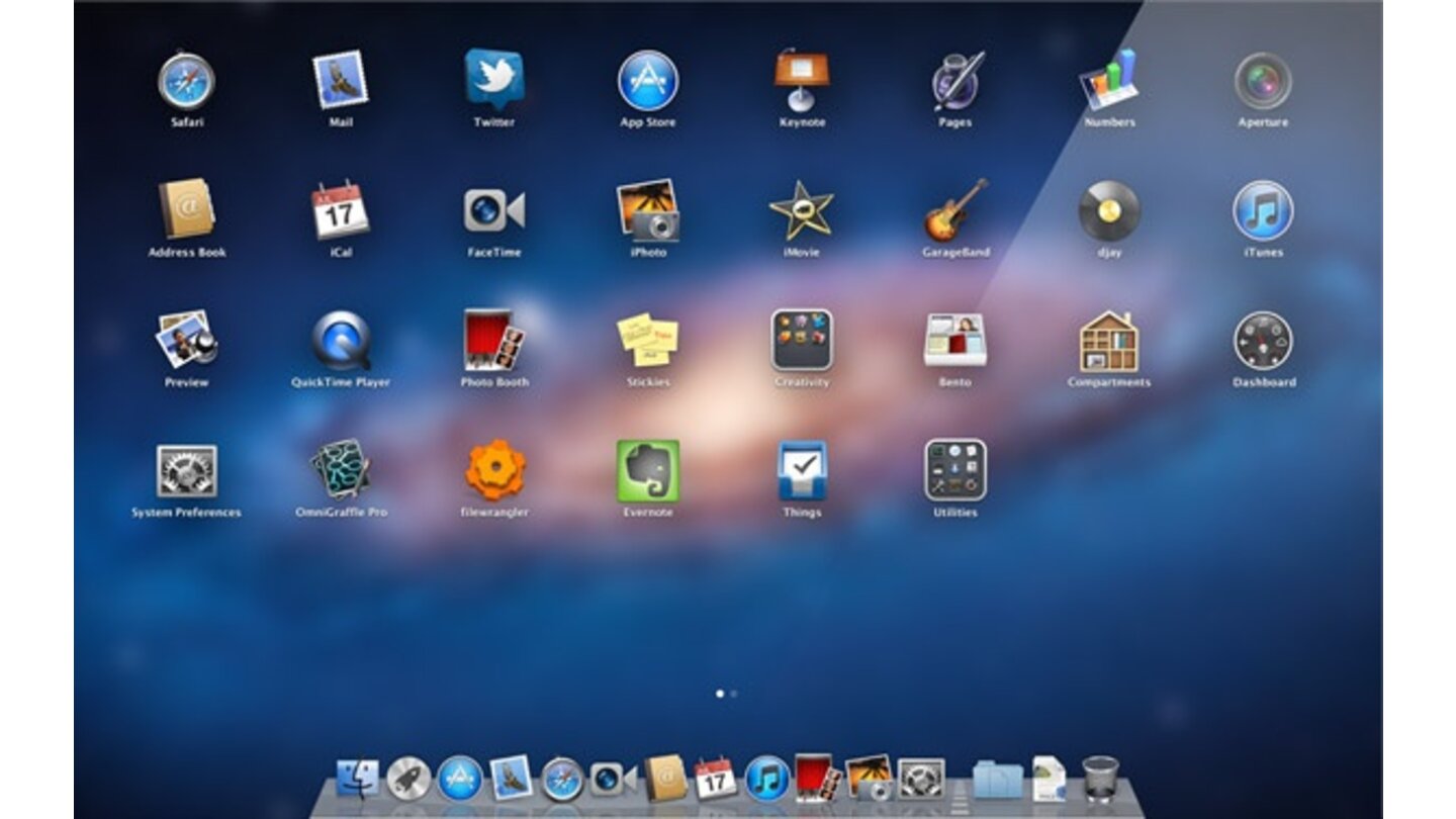 Apple Mac OS X Lion Launchpad