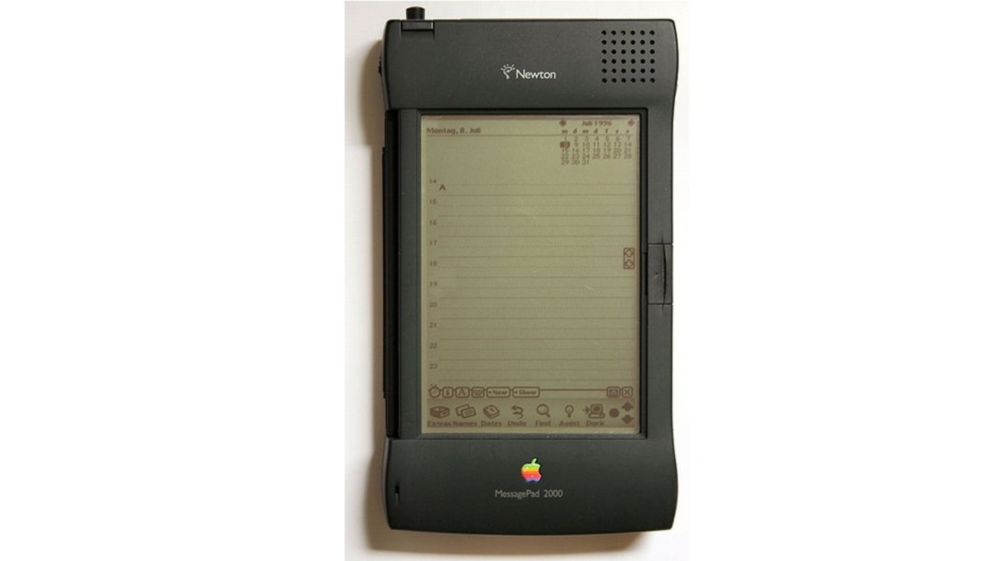 Das MessagePad 2000 ist das vorletzte Modell der Newton-Reihe. Hier gibt es schon die