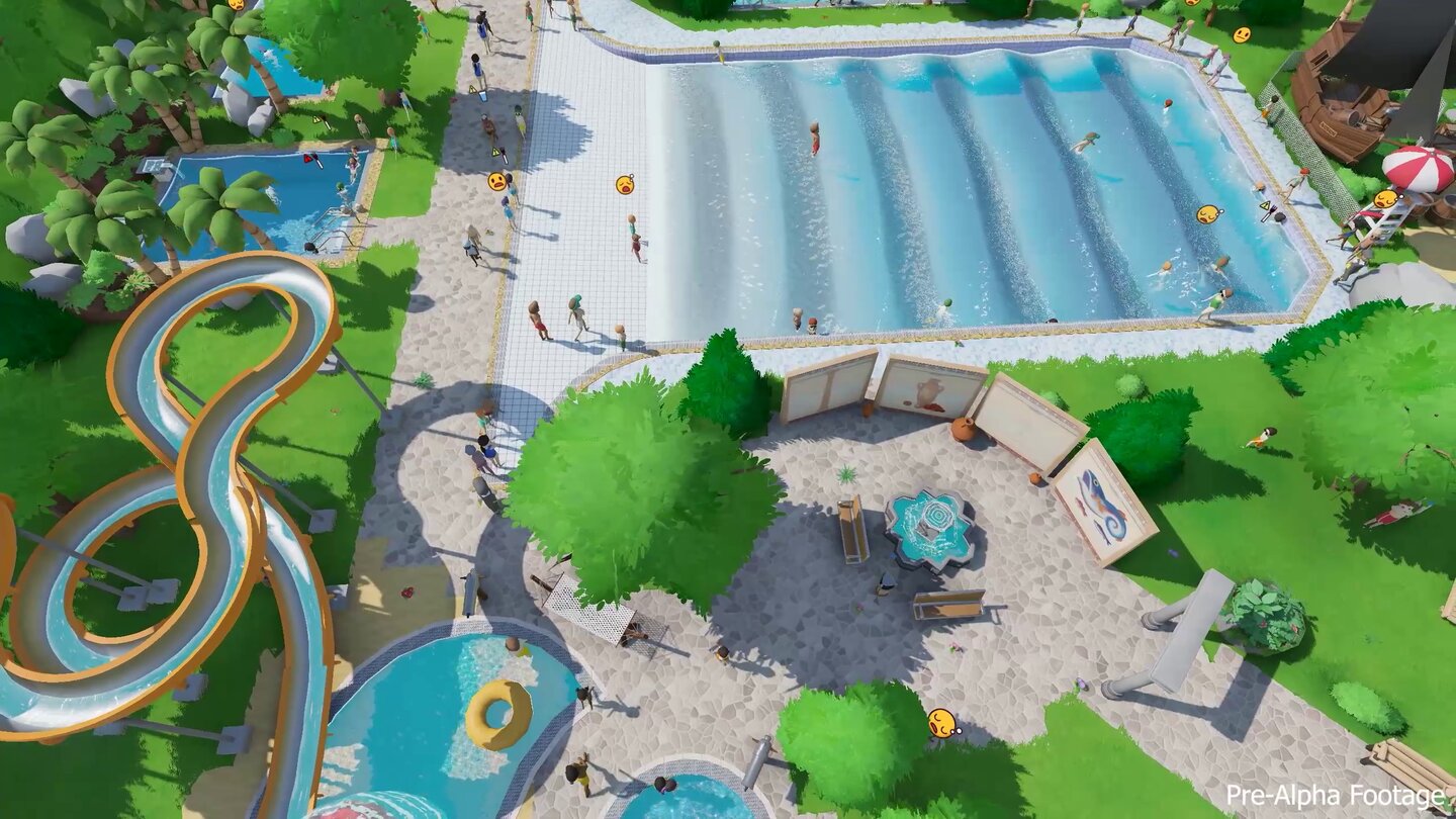 Aquapark Tycoon - Screenshot