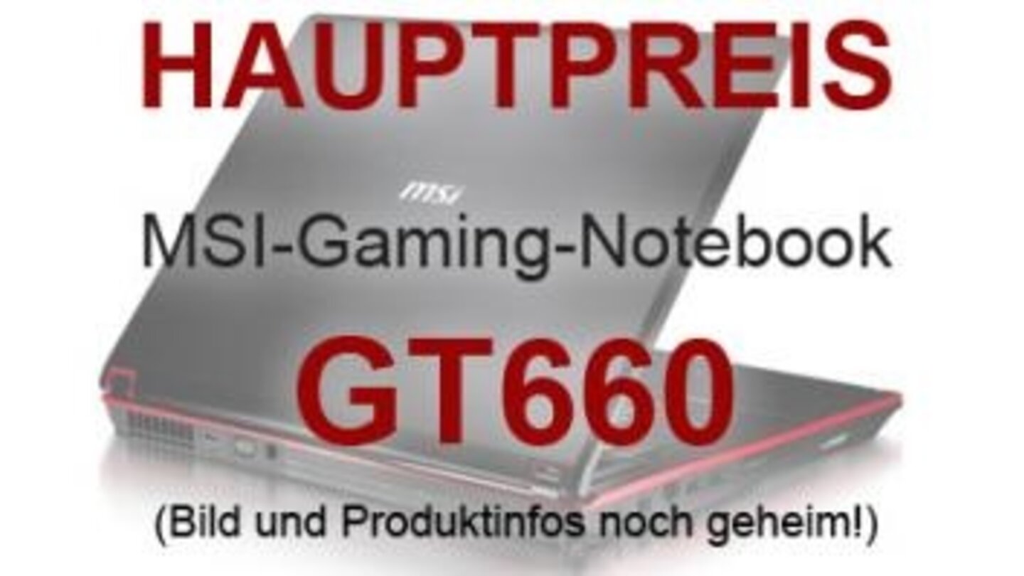 1x MSI-Gaming-Notebook GT660