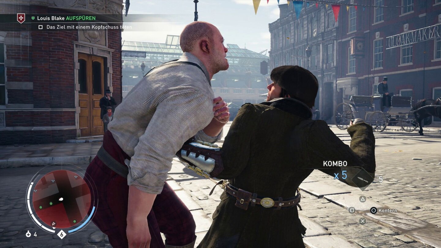 Assassin's Creed SyndicateEs macht einen großen Unterschied, ob man ein Templerlager leise mit Evie infiltriert oder mit Jacob und den Rooks eine Schießerei vom Zaun bricht. Und man sollte definitiv beides ausprobieren, um für sich selbst den passendsten Spielstil zu finden.