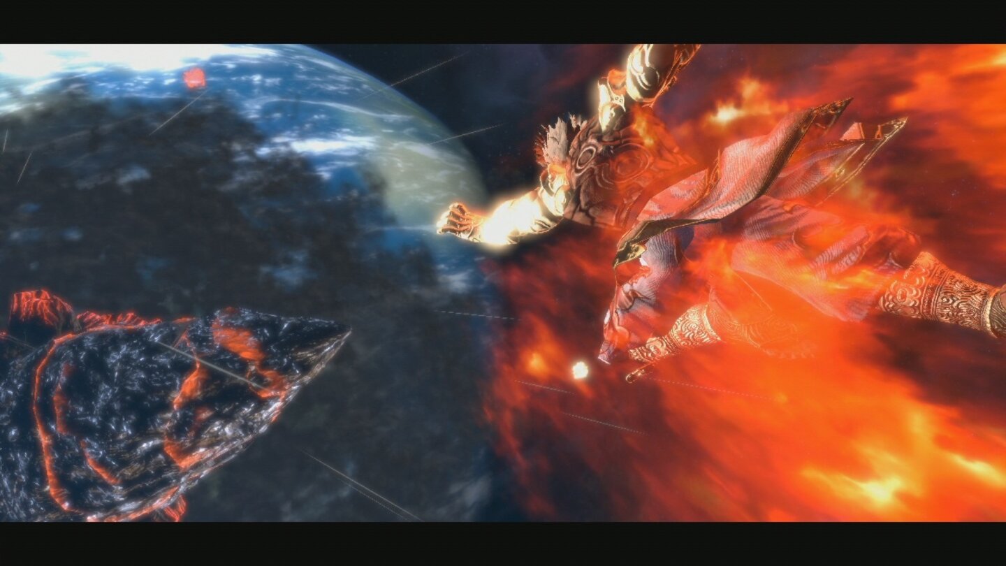 Asura's WrathAsura's Wrath besticht vor allem durch die bombastischen Videosequenzen.