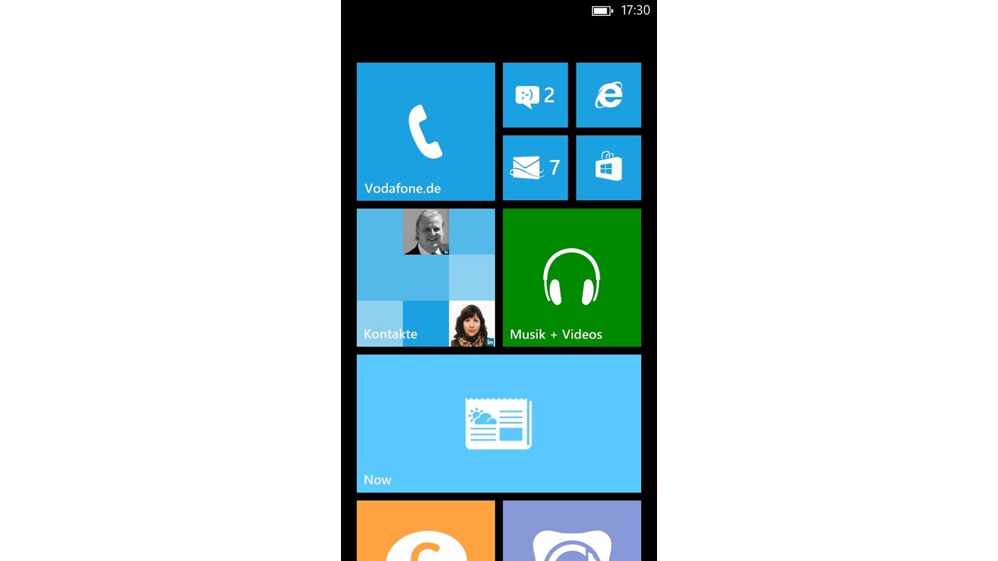 Windows Phone 8 auf dem Samsung Ativ S