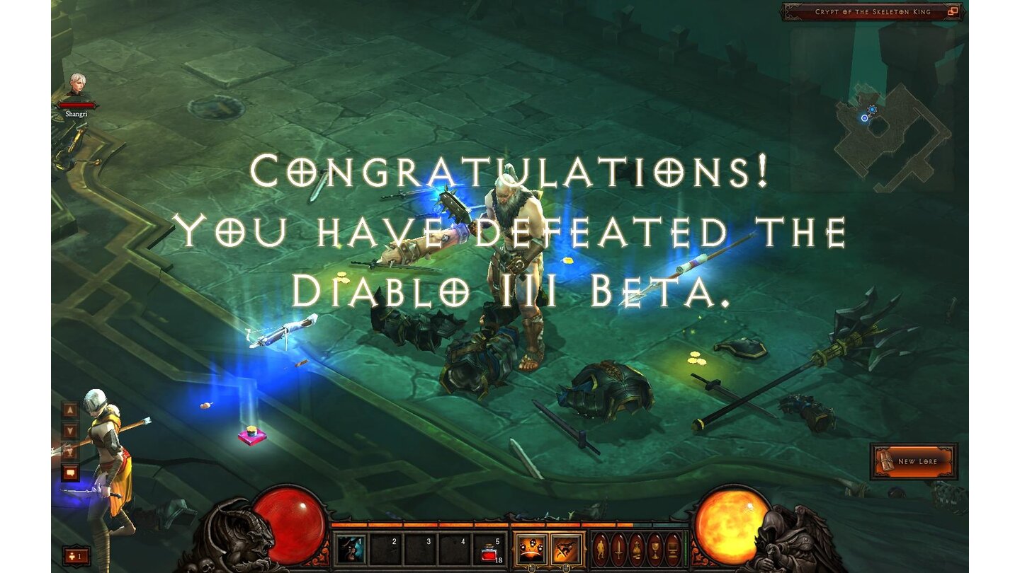 Diablo 3 Beta-PlaythroughNach knapp 2,5 Stunden haben wir die Beta mit dem Barabaren durchgespielt. Und welche Klasse probieren wir als nächstes?