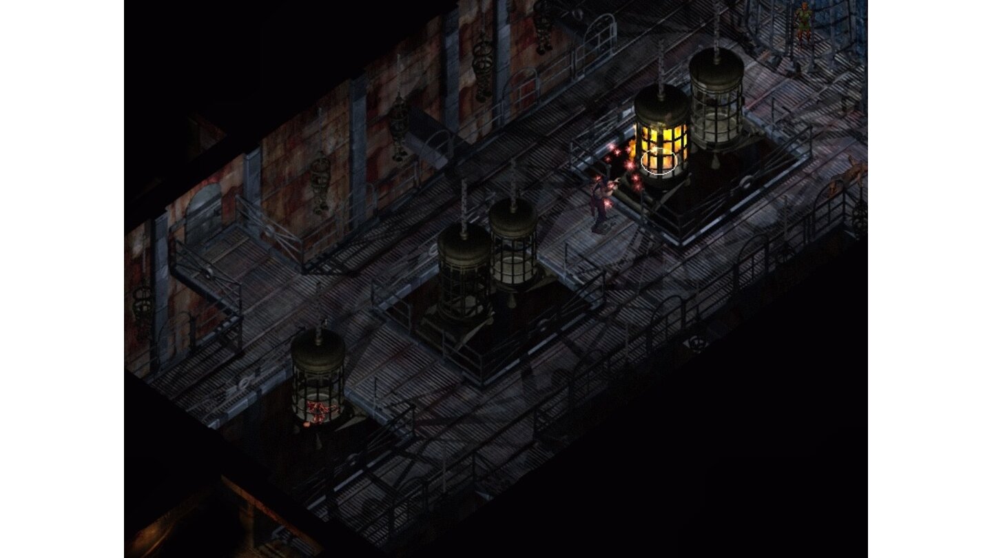 Baldur's Gate 2Die Anfangszene von Baldur’s Gate 2. Der Held findet sich ahnungslos in einem Käfig wieder und wird am Ende von seiner alten Freundin Imoen befreit.