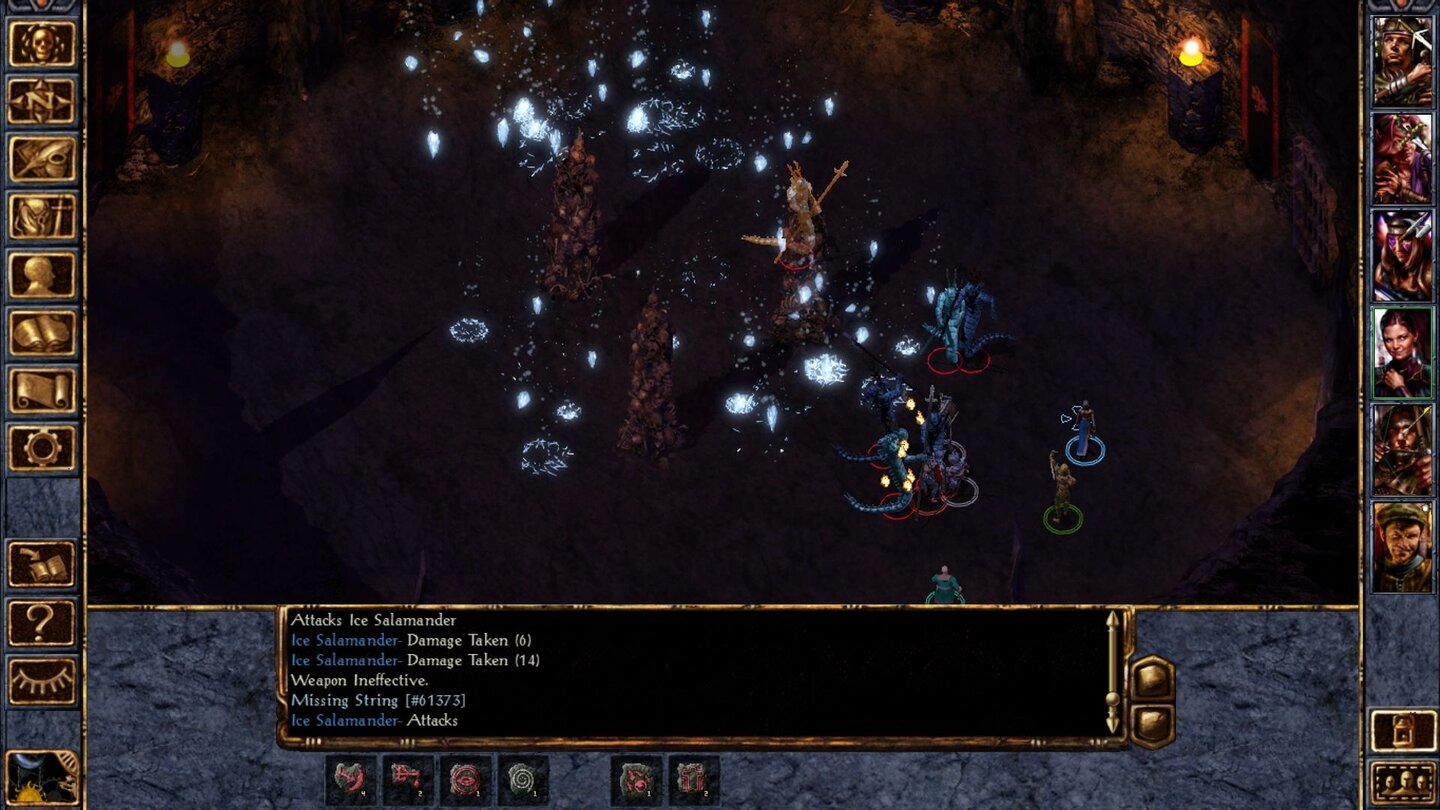 Baldur's Gate: Enhanced EditionIn den schwarzen Gruben warten besonders heimtückische Feinde auf uns.