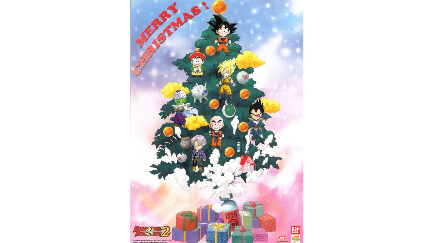 Weihnachtskarten 2010Bandai-Namco