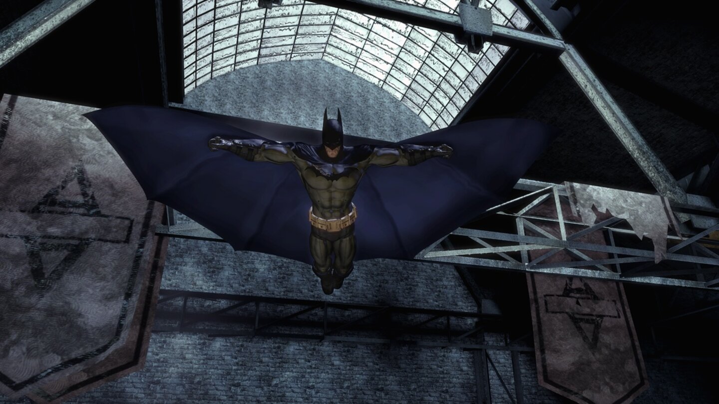 Batman: Arkham Asylum PhysX-Effekte