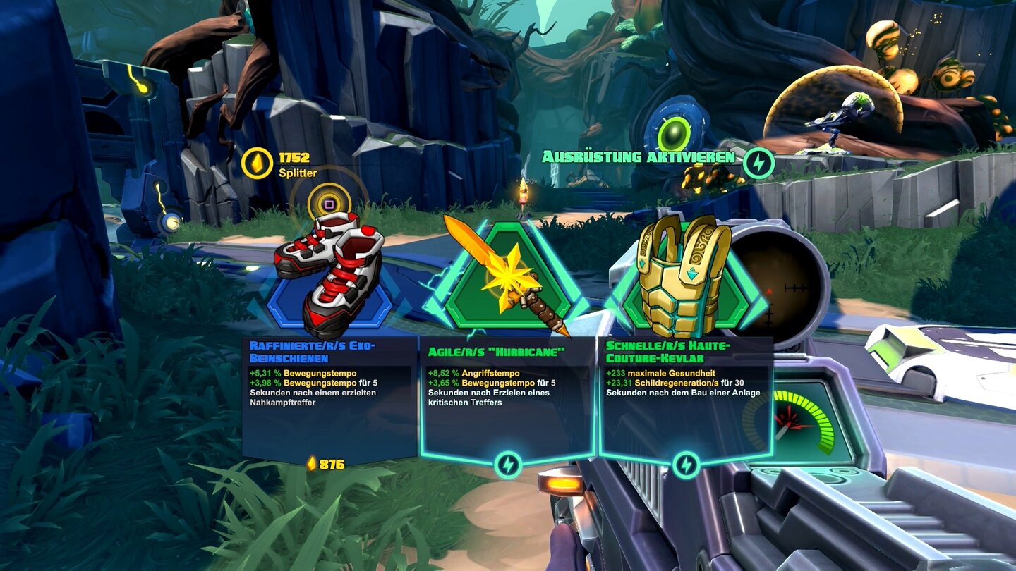 BattlebornSplitter können wir aber in Items investieren. Der Effekt gilt für das gesamte Match.