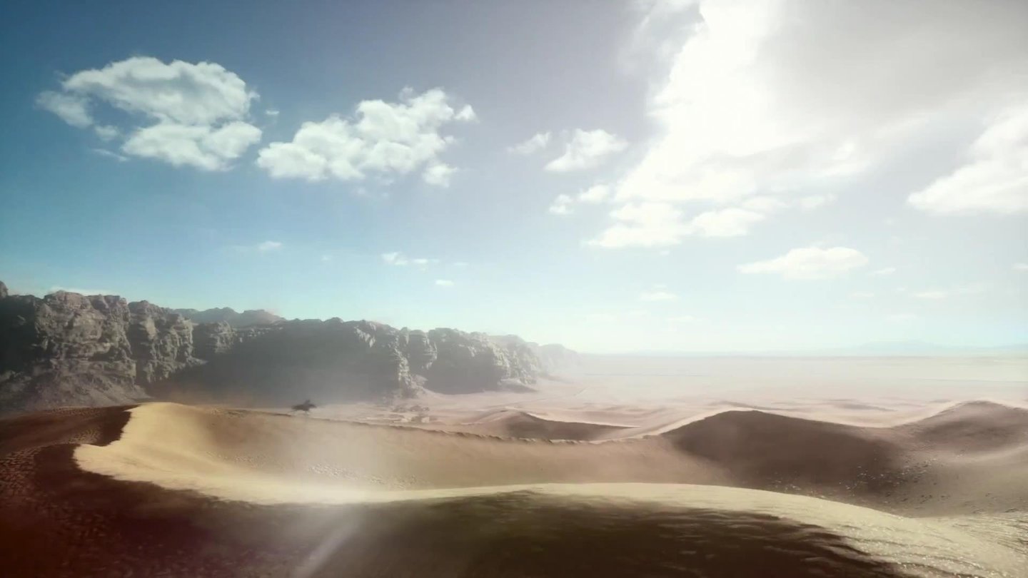 Battlefield 1 - Screenshots aus dem Ankündigungs-Trailer (Ingame-Engine)