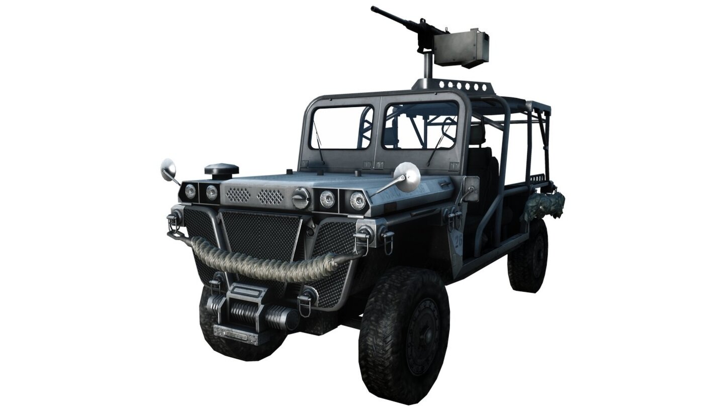 Battlefield 3 - Renderbilder der Waffen & Fahrzeuge