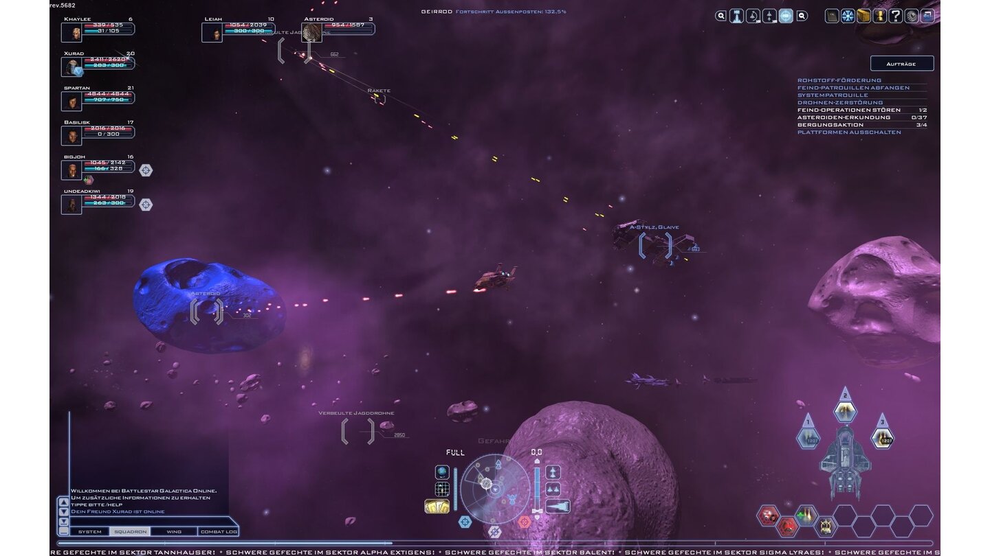 Battlestar Galactica Online - Screenshots aus der offenen Beta