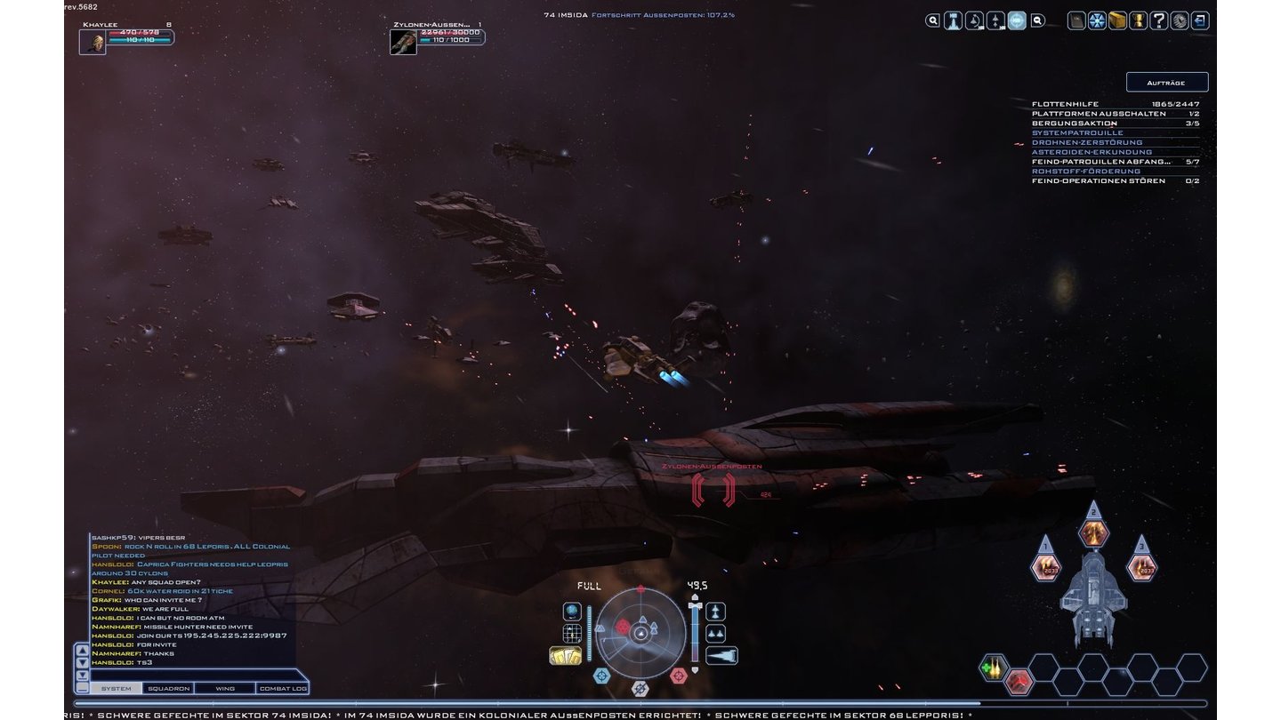 Battlestar Galactica Online - Screenshots aus der offenen Beta