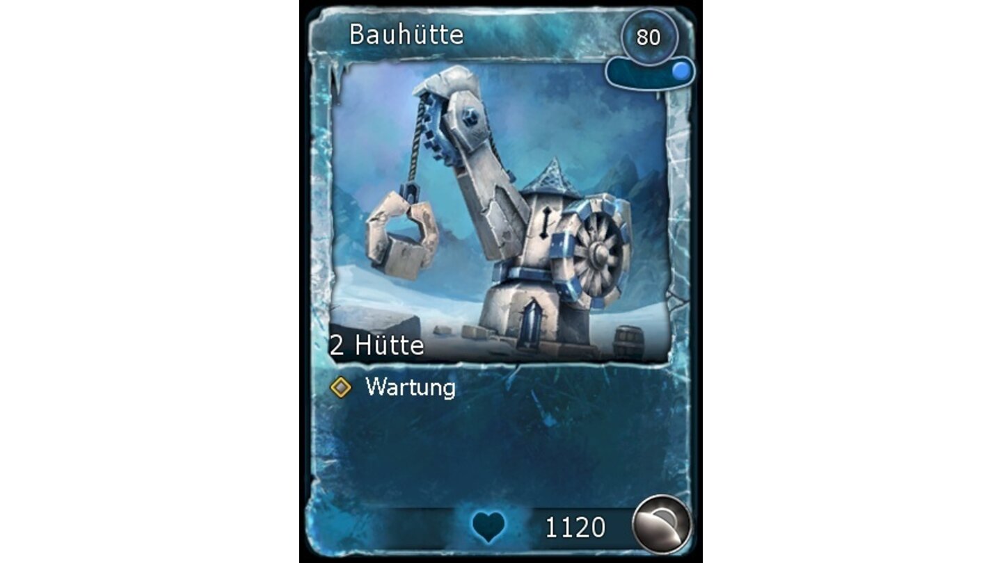 Battleforge - Frost-Deck: Bauhütte
