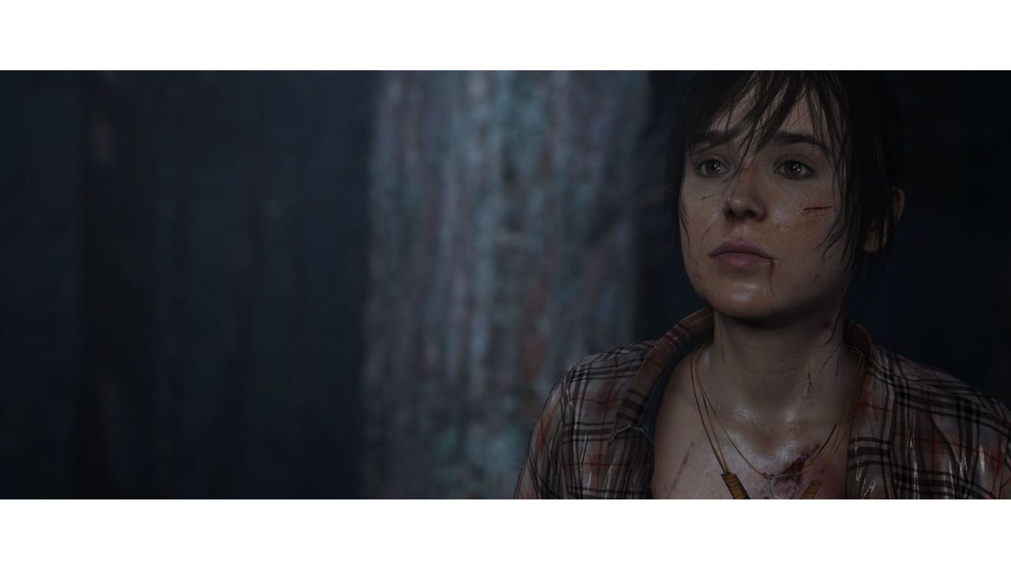 Beyond: Two SoulsBeyond-Hauptdarstellering Jodie wird gespielt von Ellen Page (Juno, Inception).