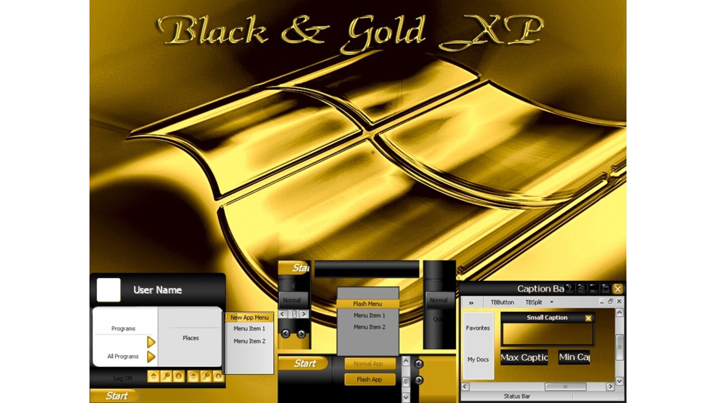 Black and Gold XP