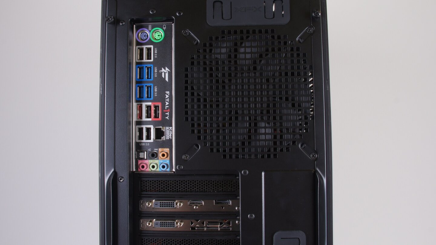 Big Melon XFX Gaming-PC - Backpanel