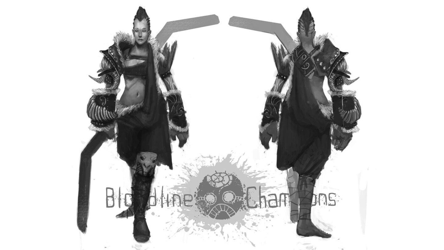Bloodline Champions - Artworks & Konzeptzeichnungen