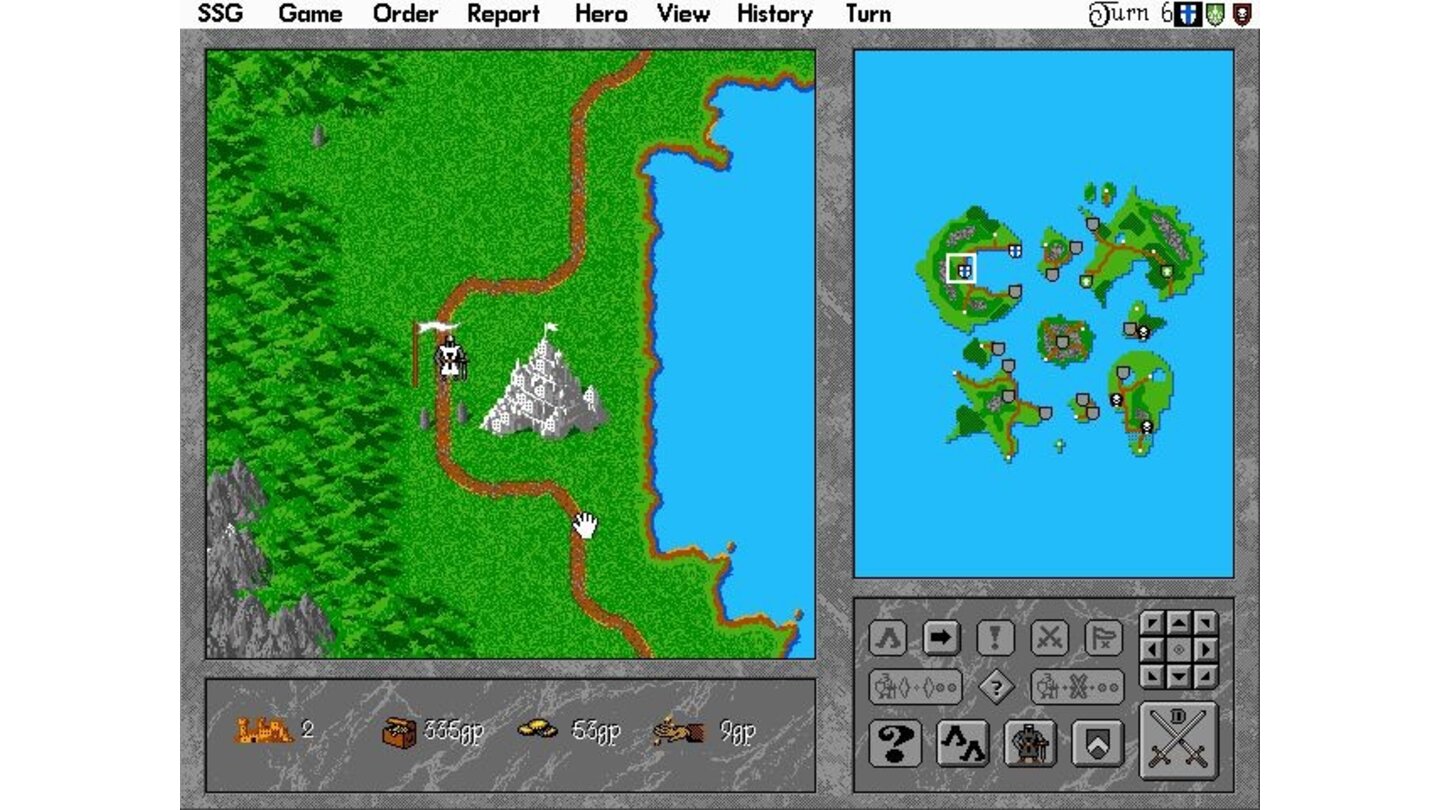 BrowserspieleDas Strategiespiel Warlords 2 (1993) ließ sich prima abwechselnd spielen – entweder am gleichen PC oder eben per Diskette-Verschicken.