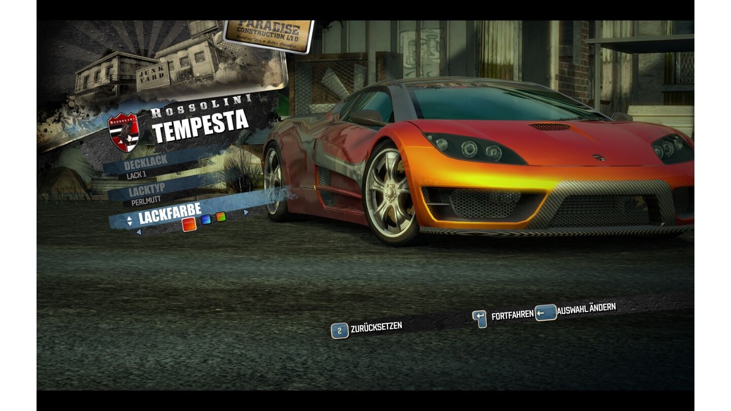 Burnout Paradise (PC-Version)