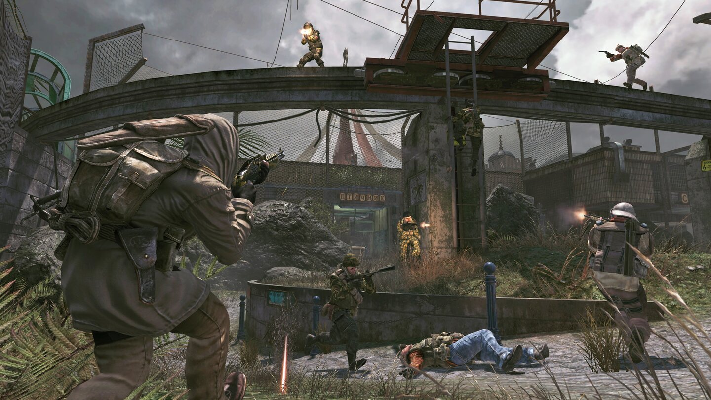 Call of Duty: Black Ops - Escalation-DLC: Screenshot von der Map Zoo