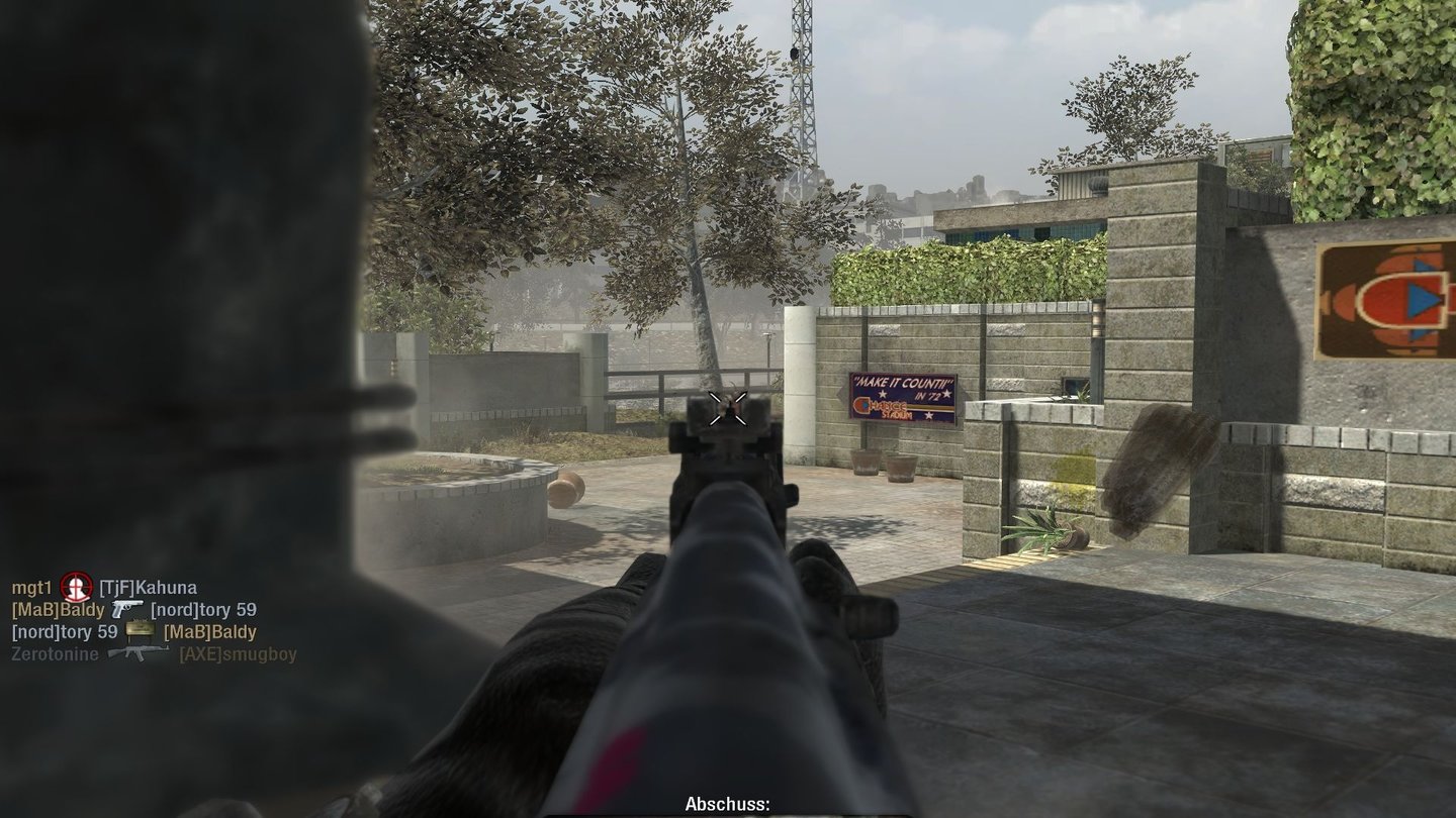 Call of Duty: Black OpsBilder von der Karte »Stadium« aus dem Multiplayer-DLC First Strike.