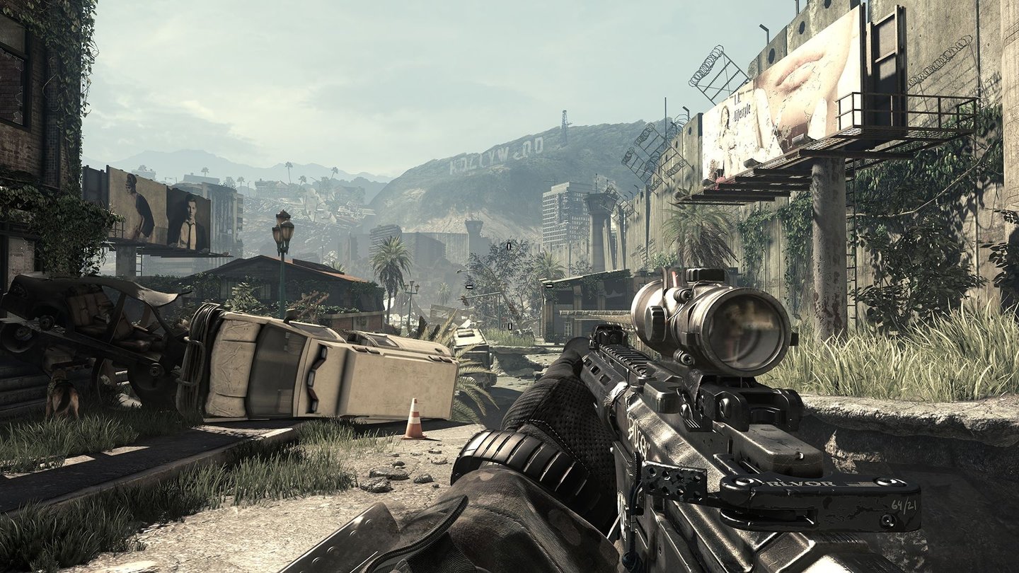 Call of Duty: Ghosts - PC-ScreenshotsDas endzeitliche Setting von Ghosts ist eine schöne Abwechslung innerhalb der Serie.