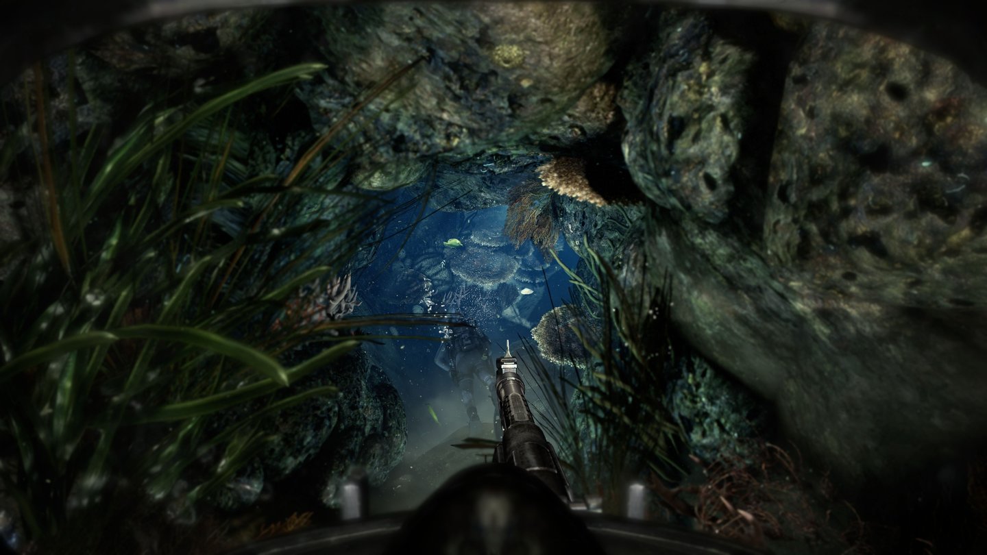 Call of Duty: Ghosts - PC-ScreenshotsAusgerechnet das Unterwasser- und Weltraumsetting fehlt bei den Multiplayerkarten.