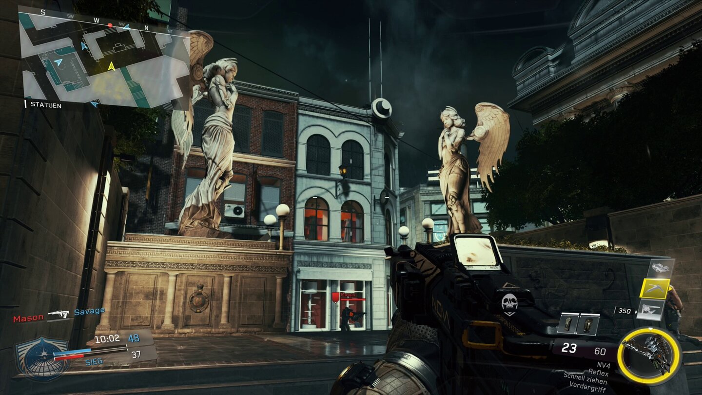 Call of Duty: Infinite Warfare Sabotage DLCDie Karte Noir spielt in den düsteren Gassen des New Yorker Stadtteils Brooklyn.