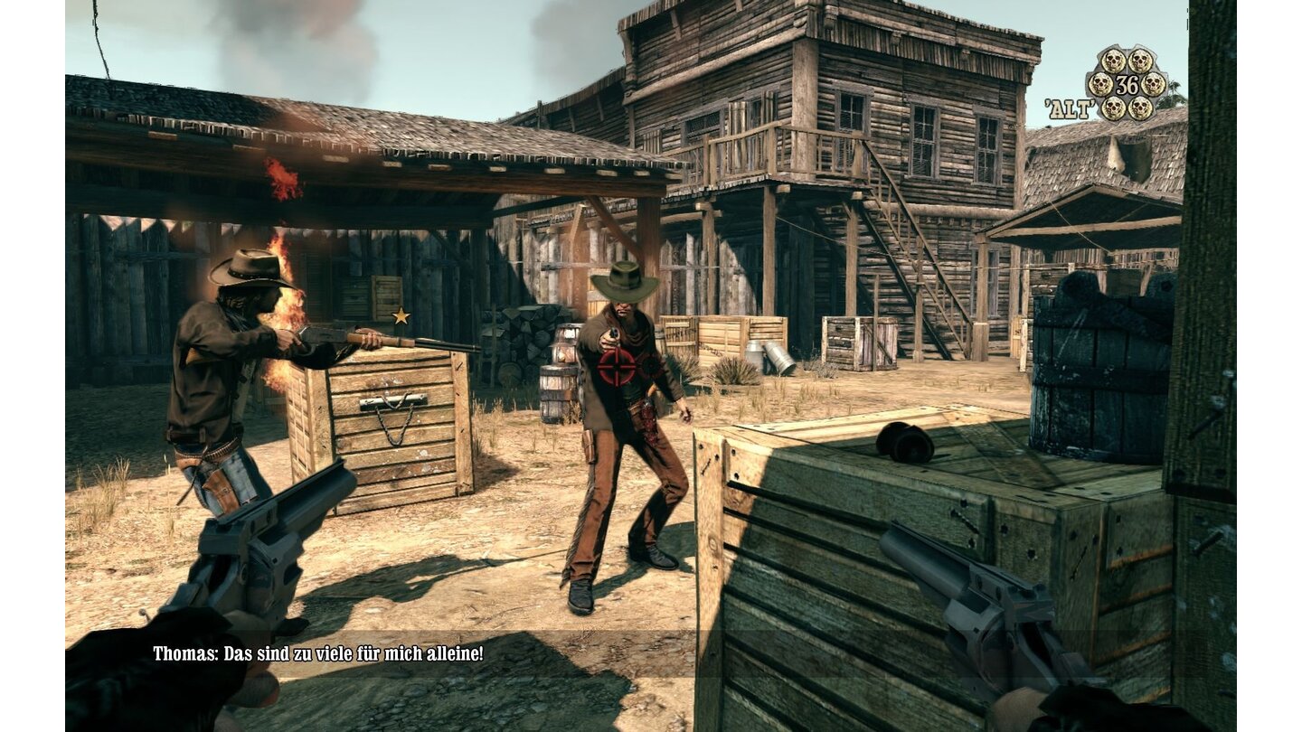 Call of Juarez: Bound in Blood - Screenshots aus der Preview-Version