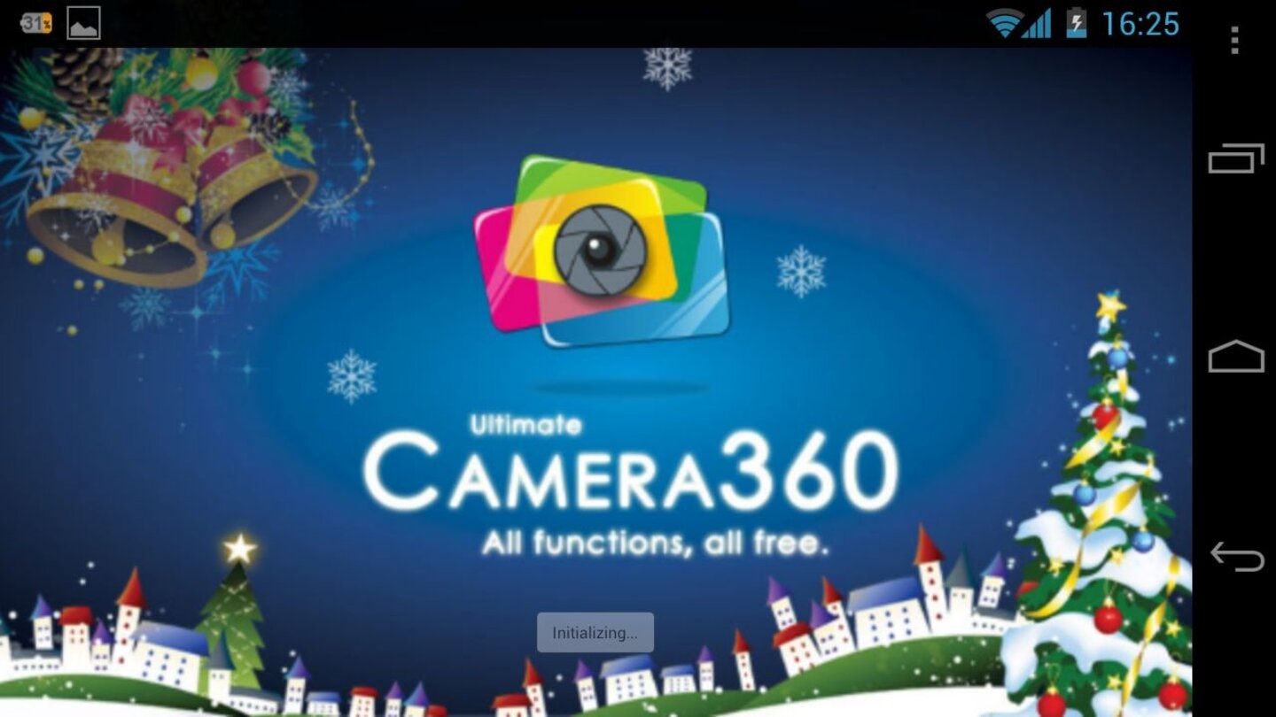 Camera 360 UltimateÄltere Android-Versionen bieten oft nur eingeschränkte Kamerafunktionen. Mit der mittlerweilen kostenlosen »Camera 360 Ultimate« optimieren Sie auch mit älteren Android-Generationen Ihre Aufnahmen. Neben der Standardaufnahme enthält die App vorgefertigte Fotomontagen und verschiedene Effekte wie die Fischaugensicht. Die Einstellungen für Belichtung und Farbintensität sowie die Unterstützung von Breitbildauflösungen stellen nur einen Teil der Funktionsvielfalt dar. (Nutzbar ab Android 1.5)