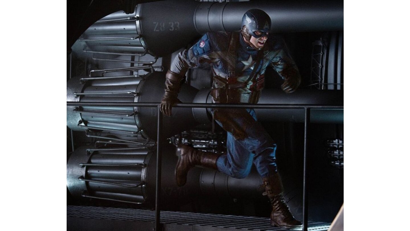 Captain America: The First Avenger 3DLetztendlich landet Captain America in der Gegenwart, um 2012 auf Iron Man, den Hulk und Thor treffen zu können.(Paramount Pictures Germany)