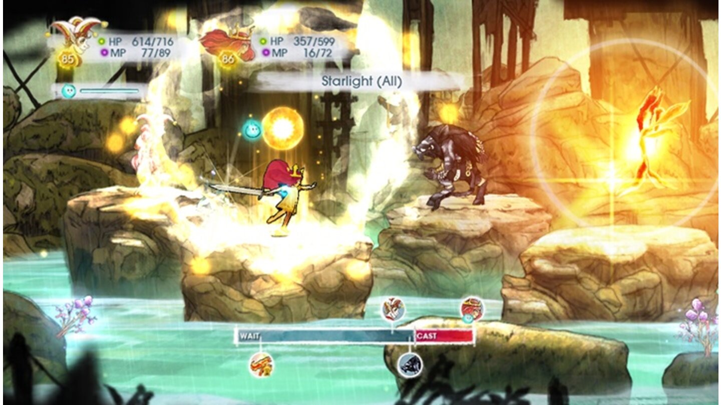 Child of Light - Bilder aus der Vita-Version