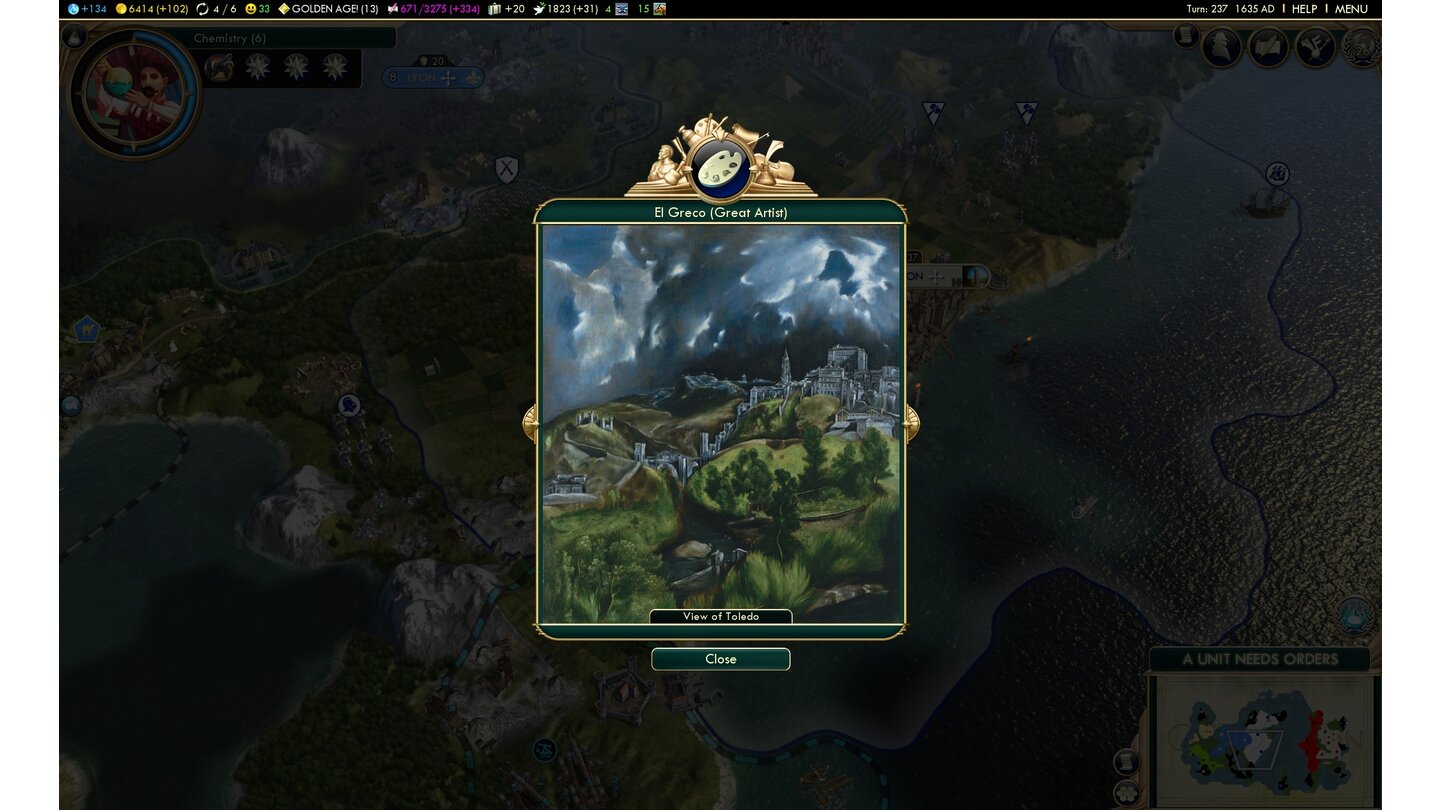 Civilization 5: Brave New World... große Werke der Weltliteratur und Große Musikstücke werden in Auszügen und Zitaten präsentiert.