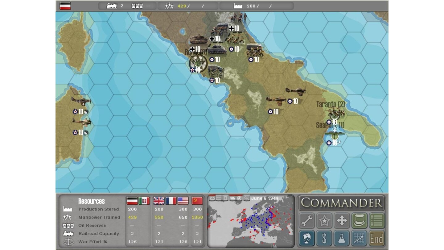 Commander Europe at War 10