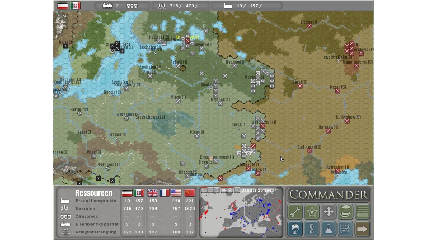 Commander Europe at War 3