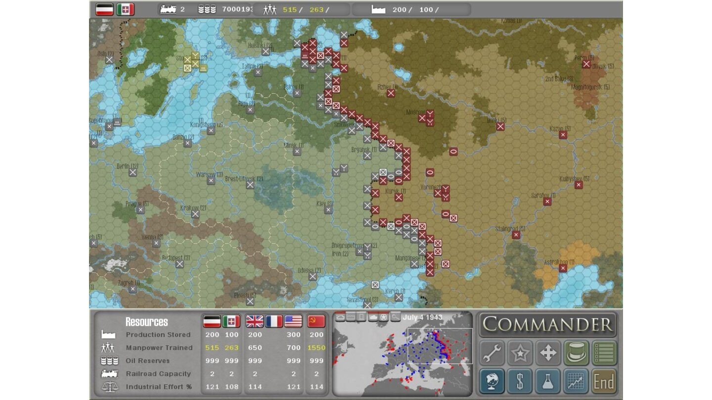 Commander Europe at War 4
