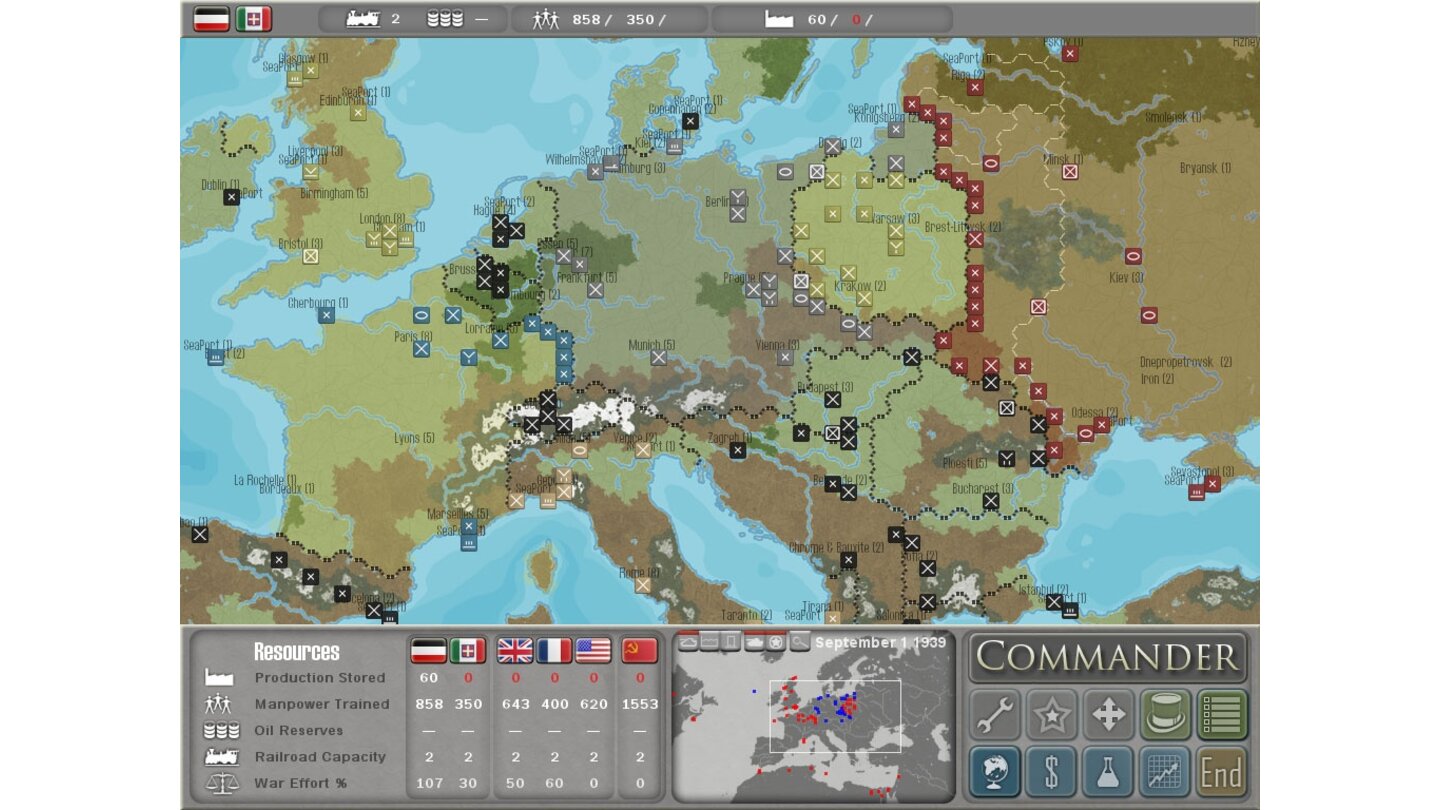 Commander Europe at War 6