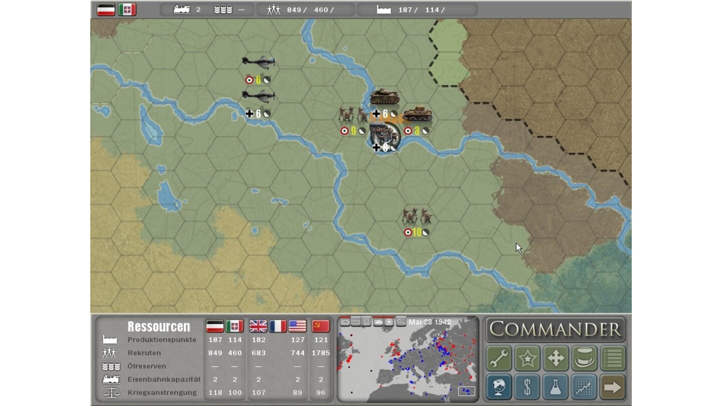 Commander Europe at War 9