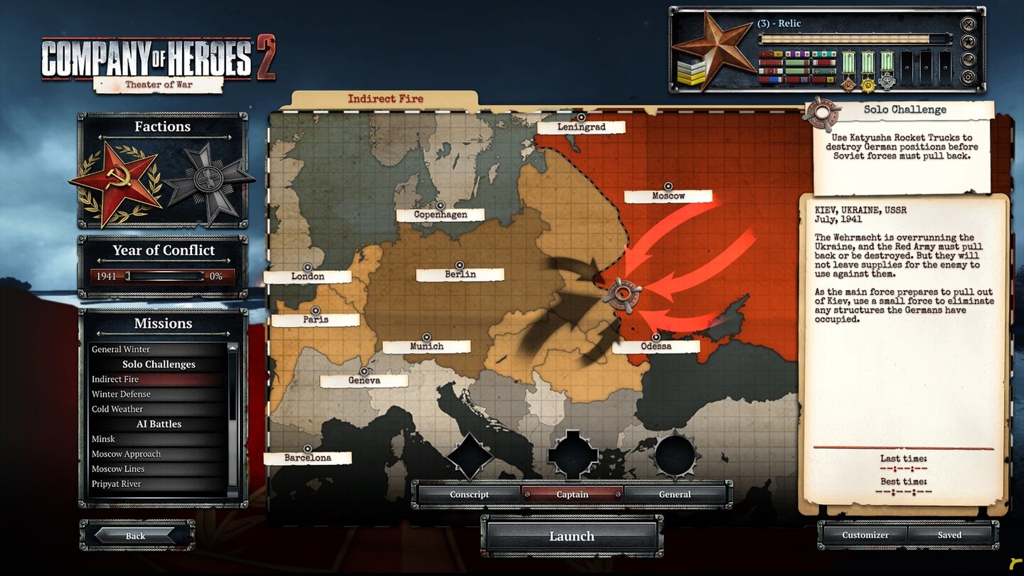 Company of Heroes 2 - Bilder zum Theatre of War-Modus