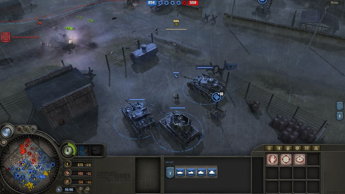 Company of Heroes OnlineDie Screenshots stammen aus der Open Beta des Free2Play-Spiels.