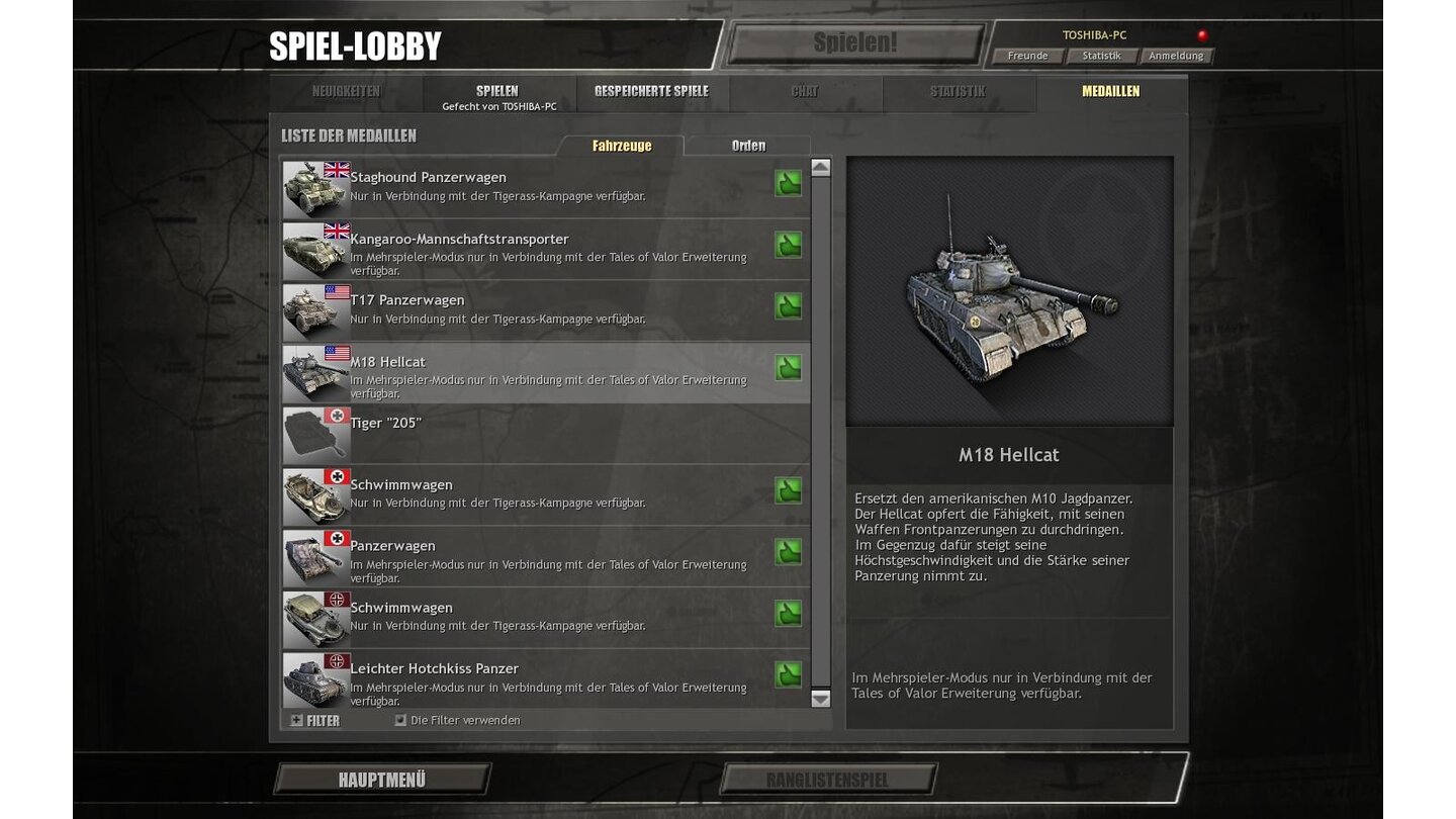 Company of Heroes: Tales of Valor - M18 Hellcat