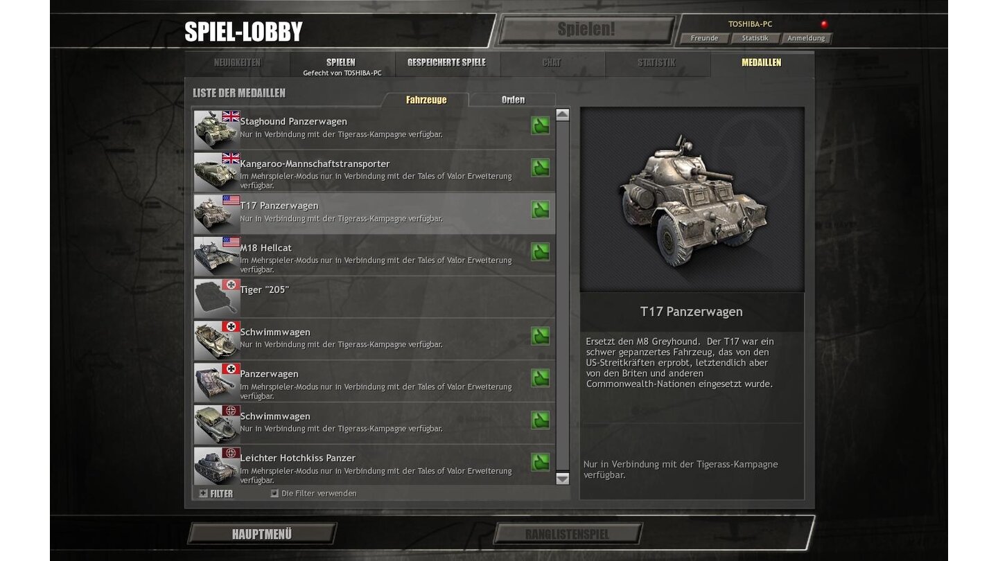 Company of Heroes: Tales of Valor - T17 Panzerwagen
