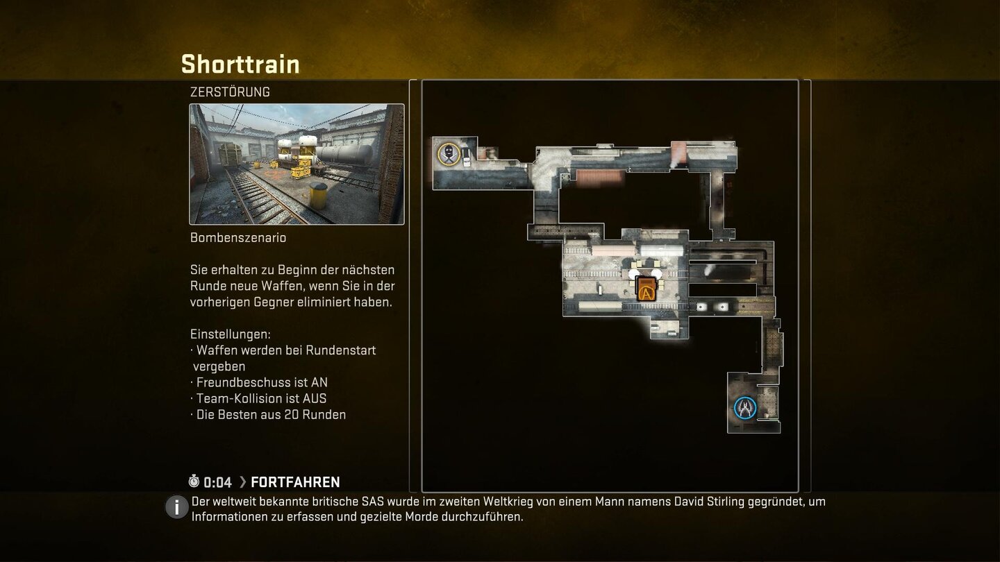 Counter-Strike: Global Offensive - Zerstörung Shorttrain