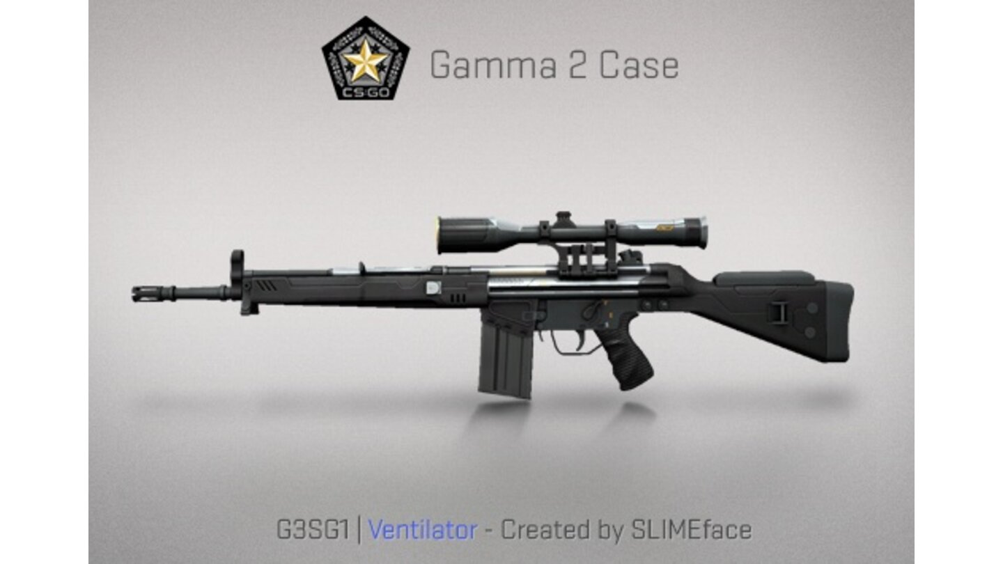 CS:GO - Alle Skins des Gamma 2 Case