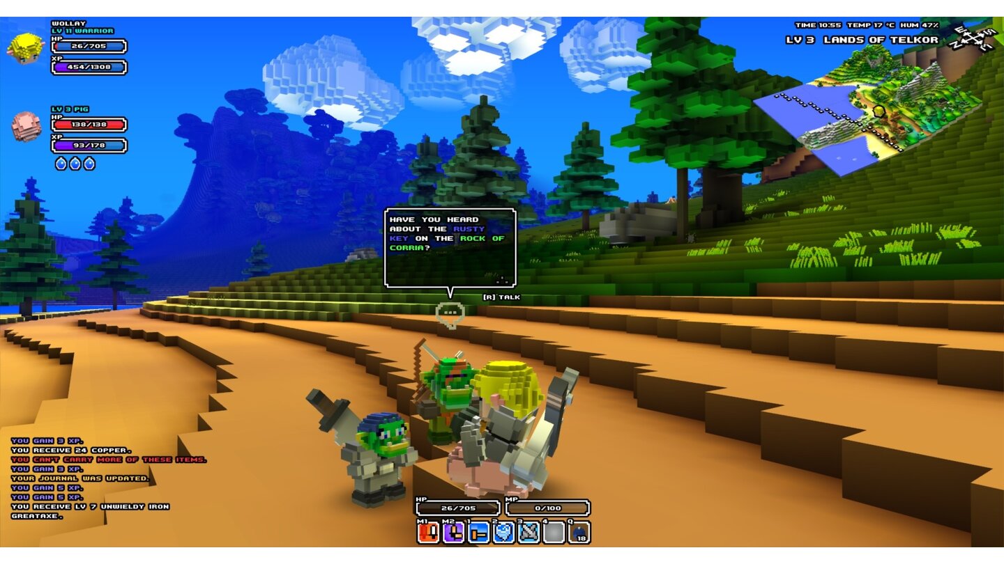 Cube World - Screenshots vom neuen Questsystem