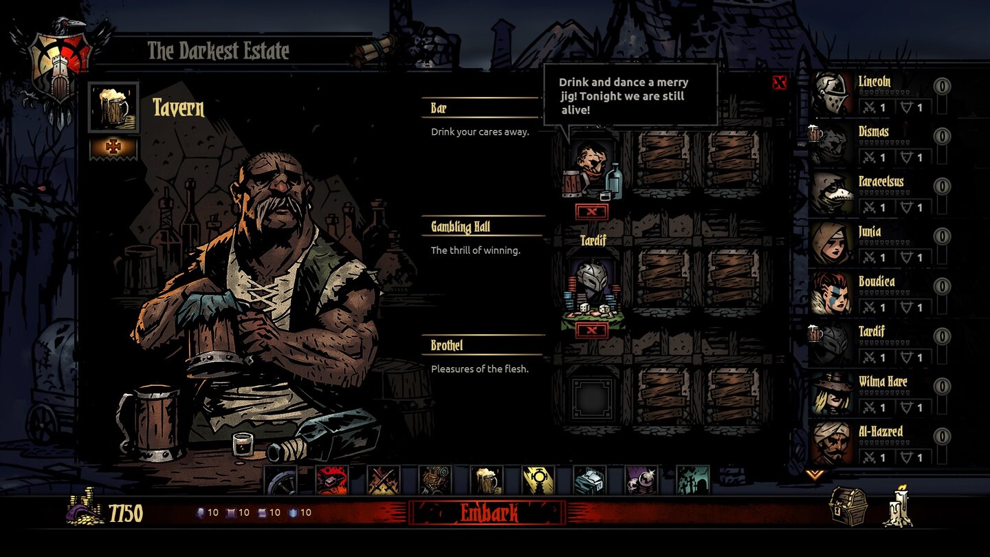 Darkest Dungeon - Screenshots