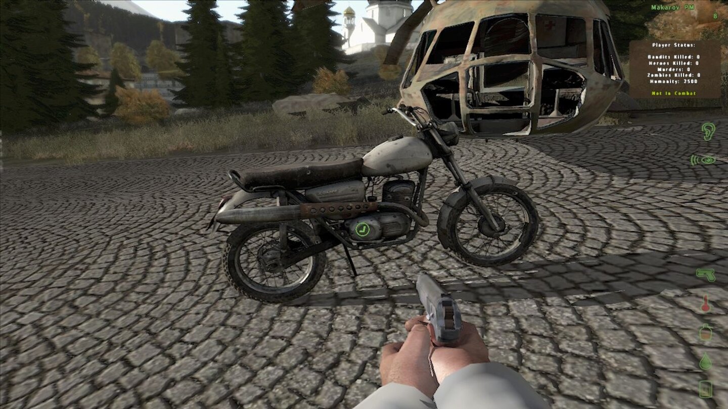 Zu Luft und zu LandOrigins bietet mehr Fahrzeuge als das Standard-DayZ.